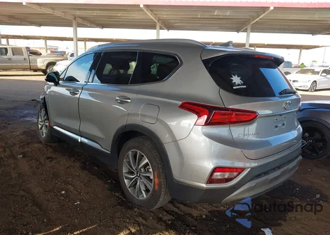 2020 Hyundai Santa Fe Sel from USA, damaged, VIN 5NMS33AD0LH215837